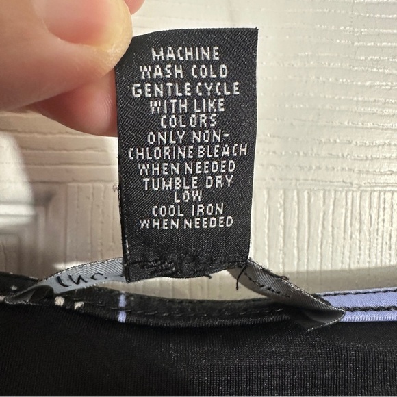 INC International Concepts bold patterned dress, size S, summer, office, party - Picture 3 of 6